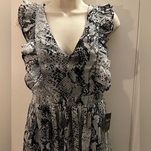 Fashion Nova snakeskin pattern dress